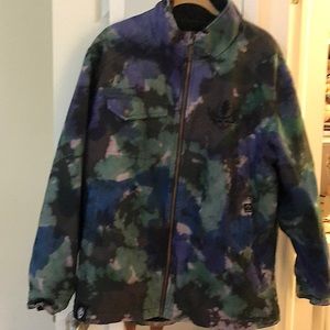 Grateful Dead Sherpa lined coat. XL. Gently worn